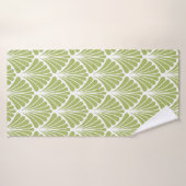 Naadloos geometrisch Art Deco Pattern. Abstracte v Badhanddoek (Badhanddoek)