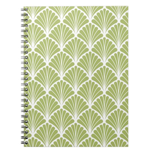 Naadloos geometrisch Art Deco Pattern. Abstracte v Notitieboek (Voorkant)