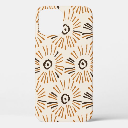 Naadloos geometrisch batikpatroon in het najaar Case-Mate iPhone case (Achterkant)