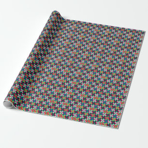 Naadloos geometrisch, modern patroonontwerp. cadeaupapier