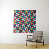 Naadloos geometrisch, modern patroonontwerp. wandkleed (In Situ (horizontaal))