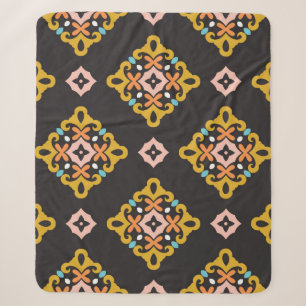 Naadloos geometrisch patroon. Abstract textuurontw Sherpa Deken