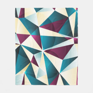 Naadloos geometrisch patroon. afbeelding i fleece deken