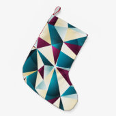 Naadloos geometrisch patroon.  afbeelding i kleine kerstsok (Voorkant (Hangend))