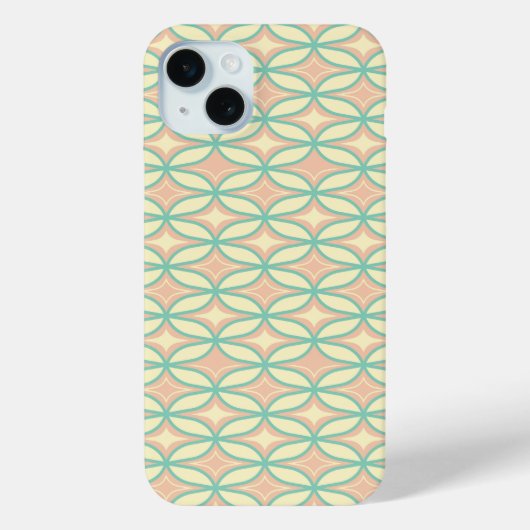 Naadloos geometrisch patroon in diamantvormen Case-Mate iPhone case (Achterkant)