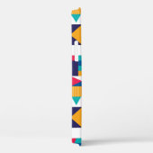 Naadloos geometrisch patroon in modern abstract mo Case-Mate iPhone case (Achterkant / Rechts)
