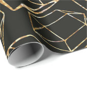 Naadloos geometrisch patroon in retro 80s stijl. P Cadeaupapier (Rol Hoek)