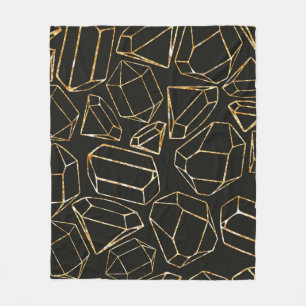 Naadloos geometrisch patroon in retro 80s stijl. P Fleece Deken