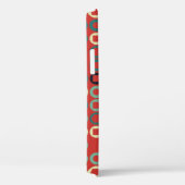 naadloos geometrisch patroon met gekleurde element Case-Mate iPhone case (Achterkant / Rechts)