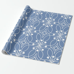 Naadloos geometrisch patroon met golvende lijnen cadeaupapier