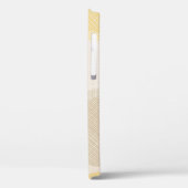 Naadloos geometrisch patroon met roze cirkels Case-Mate iPhone case (Achterkant / Links)