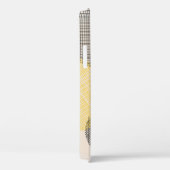 Naadloos geometrisch patroon met roze cirkels Case-Mate iPhone case (Achterkant / Rechts)