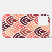 Naadloos geometrisch patroon op papiertextuur Case-Mate iPhone case (Achterkant (horizontaal))