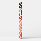 Naadloos geometrisch patroon op papiertextuur Case-Mate iPhone case (Achterkant / Rechts)