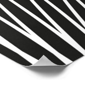 Naadloos geometrisch patroon poster (Hoek)