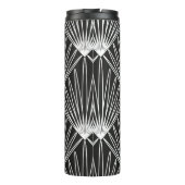 Naadloos geometrisch patroon thermosbeker (Achterkant)