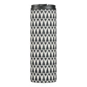 naadloos geometrisch patroon thermosbeker (Achterkant)
