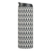 naadloos geometrisch patroon thermosbeker (Geroteerd rechts)