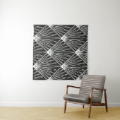 Naadloos geometrisch patroon wandkleed (In Situ (horizontaal))