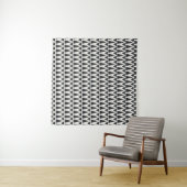 naadloos geometrisch patroon wandkleed (In Situ (horizontaal))