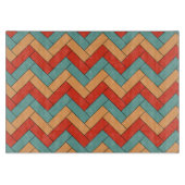 Naadloos geometrisch vormpatroon snijplank (Voorkant)