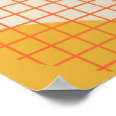 naadloos geometrische cirkel poster (Hoek)