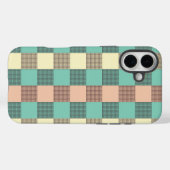 Naadloos geruit patroon Case-Mate iPhone case (Achterkant (horizontaal))