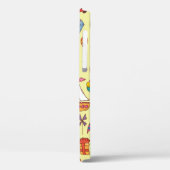  naadloos getekend patroon met doedle ki Case-Mate iPhone case (Achterkant / Links)