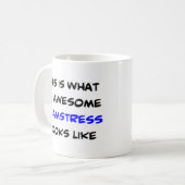 naadloos, geweldige koffiemok (Voorkant links)