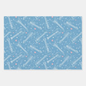 Naadloos gitaarpatroon inpakpapier vel (Voorkant 3)