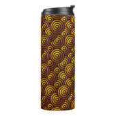 Naadloos Gold Patroon Thermosbeker (Gedraaid links)
