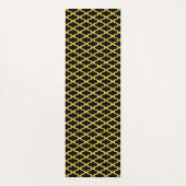 Naadloos goudpatroon yogmat yogamat (Achterkant)