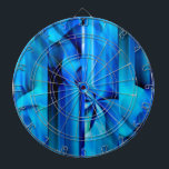 Naadloos grafisch ontwerp - blauw zwart I Dartbord<br><div class="desc">Patroonmenontwerp door EDDA Fröhlich/EDDArt | Mengsels of gekleurde patronen,  texturen,  mozaïeken,  vormen ...  | U mist andere kleuren of producten van dit ontwerp? Neem contact met mij op: contact@eddart.de of kijk hier naar: www.zazzle.com/eddartshop* en hier: www.zazzle.com/prettypatternarts* en hier: www.zazzle.de/eddartiful*</div>