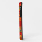 Naadloos grafisch ontwerp - rood sinaasappel I Case-Mate iPhone Case (Achterkant/links)