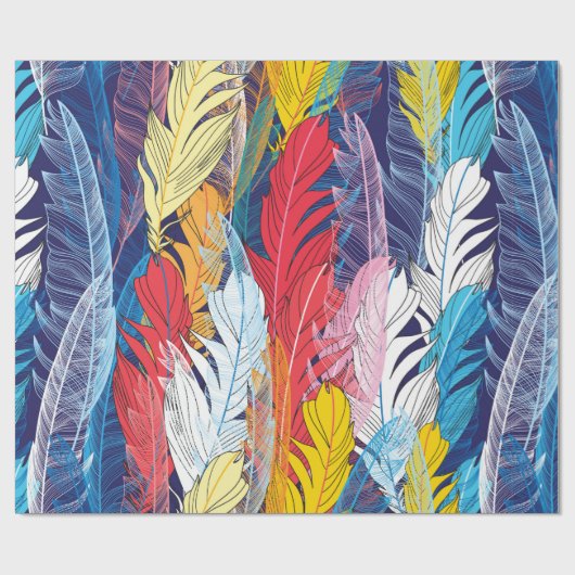 Naadloos grafisch patroon mirakel met meerdere kle cadeaupapier (Vlak)