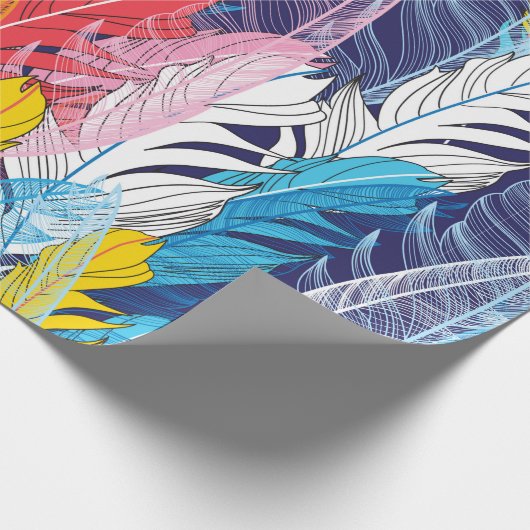 Naadloos grafisch patroon mirakel met meerdere kle cadeaupapier (Hoek)