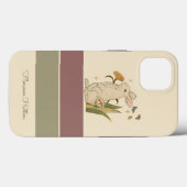 Naadloos grijs konijn Case-Mate iPhone case (Achterkant (horizontaal))