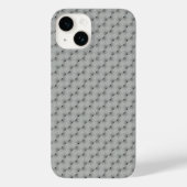 Naadloos grijs patroon Case-Mate iPhone case (Achterkant)