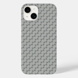 Naadloos grijs patroon Case-Mate iPhone 14 hoesje