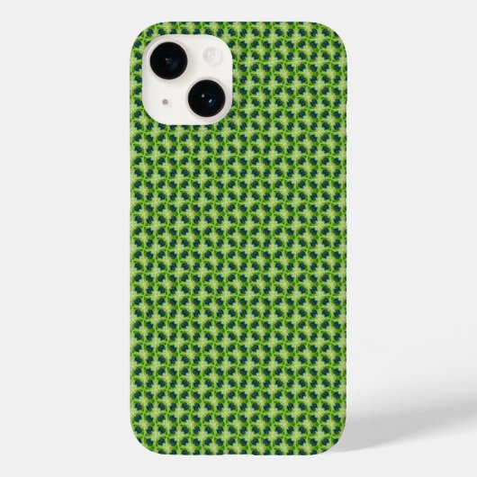Naadloos groen graspatroon Case-Mate iPhone case (Achterkant)