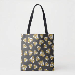 naadloos gumpatroon. illustratie tote bag