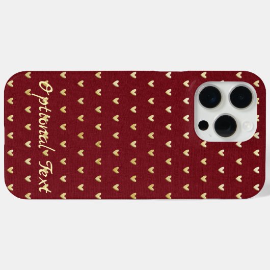 Naadloos hart Case-Mate iPhone case (Achterkant (horizontaal))