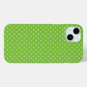 Naadloos helder limoen stippenpatroon Case-Mate iPhone case (Achterkant (horizontaal))
