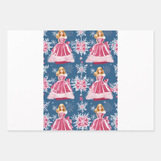 naadloos herhaalbaar patroon van Taylor. Inpakpapier Vel (Voorkant 2)