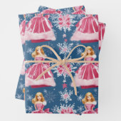 naadloos herhaalbaar patroon van Taylor. Inpakpapier Vel (In situ)