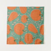 Naadloos herhalend patroonstaal. Vintage ontwerp v Wandkleed (Voorkant (horizontaal))