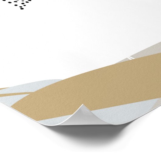 , naadloos herhalende kinderen poster (Hoek)