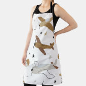 , naadloos herhalende kinderen schort (Insitu)