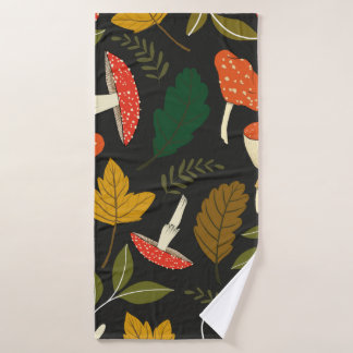 naadloos  herhalingspatroon met verschillende illu badhanddoek