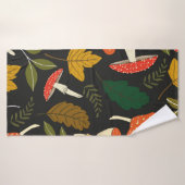 naadloos  herhalingspatroon met verschillende illu badhanddoek (Badhanddoek)